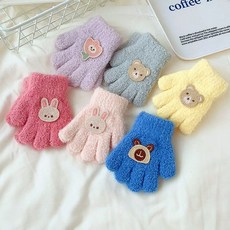 남아동장갑 프렌즈하트 자수 극세사 니트 아동장갑 205517 아동니트장갑