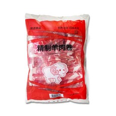 양고기 샤브샤브 봉지 480g 양삼겹 냉동 양샤브 마라탕 훠궈 고기, 봉지포장 480g 내외, 1개