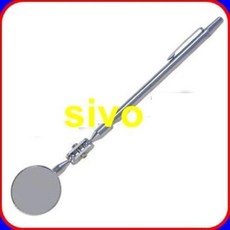 Octopus Tools 萬向檢視鏡 附筆夾 圓型與方型鏡面, 1個, 435.005LED萬向
