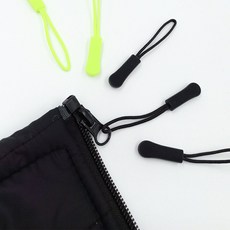 셀프 가방 연장 지퍼 자크 고리 손잡이 스트랩 끈 lee+7557kE, 01지퍼연장고리-블랙