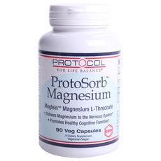Protocol For Life Balance 鎂補充素食膠囊, 90顆, 1罐