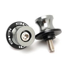 스윙 암 스풀 슬라이더 스탠드 나사 오토바이 색, 1개, 7. Titanium