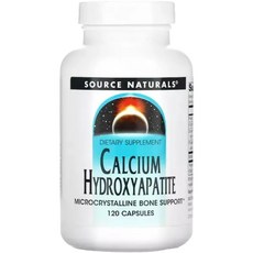 소스네츄럴 칼슘 CALCIUM Hydroxyapatite 수산화인회석 120정, 1개