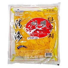 이엔 압축 일식 슬라이스 단무지, 1kg, 1개