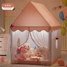 유아용 텐트 장난감 집 생일선물추천 개폐창 벨벳쿠션 사슴패드 추가옵션 분홍 파랑, 카다몬파우더개폐창(싱글텐트), 1개
