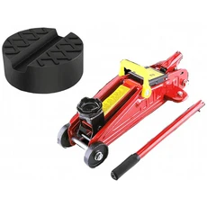 유압 자키 범용 자동차 리 잭 스탠드 고무 패드 블랙 슬롯 플로어 프레임 레일 어댑터 쿠션 브래킷, 1개