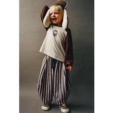 [국내배송] 자라 ZARA NAON JEONG © 래글런 긴소매 티셔츠 - 브라운 938459