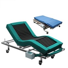 【海夫健康生活館】新加交替式壓力氣墊床(未滅菌) 橡膠氣墊床 防火抗菌機能上罩(加贈氣壓頭枕)