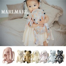 마르마르 MARILMARI 머리쿵 방지 토끼 인형 가방 백팩, bunny lavender, 1개