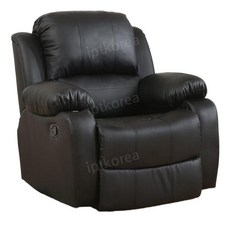 네일샵 고급 전동 리클라이너 소파 기능성 안마의자, 블랙, 전동+마사지