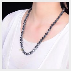 B&B 에너지스톤 테라헤르츠 목걸이 여성 건강목걸이 6mm-50cm, 1개