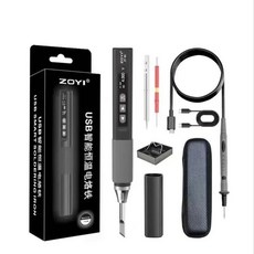 ZOYI 智能恆溫電烙鐵, 1個, N2標配含萬用電錶+T65烙鐵頭+收納包