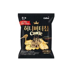 허니버터칩 캐슬 갈릭브레드맛, 55g, 13개