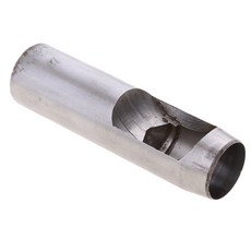 shangren 중공 구멍 펀치 도구 가죽 공예 시계 스트랩 벨트 커터 펀치 0.5 ~ 30mm, 탄소강, 실버, 1개