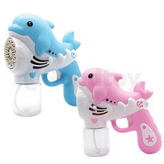 12구 돌고래 자동버블건 버블놀이 비누방울, 1개, 랜덤