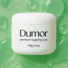 듀모르 프리미엄 알로에 슈가링왁스 국내제조 전성분그린등급원료 저자극인증 슈가왁스 셀프왁싱키트 브리질리언 셀프왁싱 Dumor, 1개, 130g