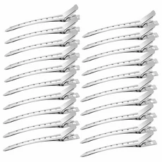 10/20PCS 전문 숙녀 살롱 고정 머리 벤드 헤어 핀 컬 헤어 클립 메이크업 주름 없음 헤어 클립 헤어 스타일, 02 Big20pcs