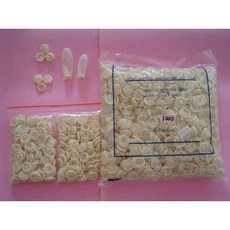 乳膠手指套 (100入/包) - 美髮美容、教育業老師、電子工業、食品、家庭適用, 1個, 尺寸依現有為主