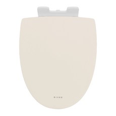 무소음 양변기 변기커버 시트뚜껑 교체, 기본형, 버터밀크, 1개