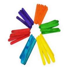 서유 하드바 컬러나무스틱 나무막대기, 일반(대)