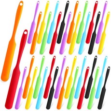 병 주걱 3 긴 손잡이가 있는 실리콘 병 스크레이퍼 잼 스프레더 케이크 크림 버터 주걱 홈 살롱 바디 사용을 위한 실리콘 주걱 왁싱 어플리케이터, 병 주걱 3, 긴 손잡이가 있는 실리콘 병 스크레이퍼,