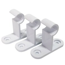 (10 세트) 민광 커튼브라켓 15mm 3P k-346 (화이트) 커텐 커튼