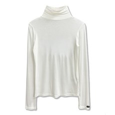 [다미쉬] 슬림 터틀넥 롱슬리브_아이보리