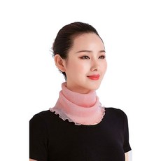 쿨 여름 넥워머 목토시 자전기 오토바이 시스루 자외선 차단스카프, 블랙