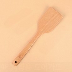 주방식당 부침개 나무뒤집개 계란후라이 원목소재 비취우드 요리뒤집개 나무뒤지개, 일자형
