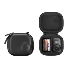 NKSRCP DJI Osmo 나노 액세서리용 휴대용 케이스 카라비너 클립이 있는 휴대용 보관 가방 방수 PU 가죽 Osmo 나노 카메라용 (블랙), NKSRCP DJI Osmo 나노 액세서리용 휴대용 케
