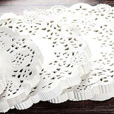 굿픽몰 원형 도일리 페이퍼 선물포장