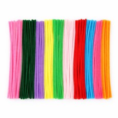 공예품 만들기 철사 재료 컬러 모루 100개입