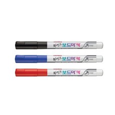 모나미 화이트 보드마카 FINE 택1, 레드 (Red)