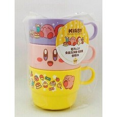 任天堂 星之卡比 可疊式3入塑膠杯 塑膠水杯 漱口杯, 1個