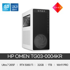 HP 2025 오멘 16L 코어Ultra7 지포스 RTX 5060 Ti, Mica Silver, 32GB, 1TB, WIN11 Pro, TG03-0004KR
