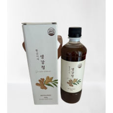 국내산 토종 생강의 깊은 맛과 향이 좋은 생강차 생강청 생강진액 맛있는 생강엑기스, 600g, 1개입, 2박스
