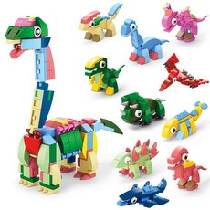 다이노소어블럭, 10개