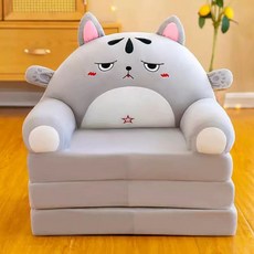 1인용 소파베드 매트리스 아이방 침대 침대식쇼파 베란다 원룸 침실 좌식 등받이 의자 의자, R. 3 층 Chinchilla 지퍼 내부 쉽게 제거하