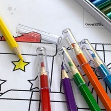 필기구 보호 캡 연필 끝 마감 안전 커버 학생 문구 사무용품 심 보호 휴대용, 1개, 상세페이지 참조
