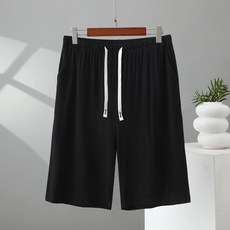 남녀공용 빅사이즈 모달 5부 와이드핏 밴딩 홈웨어 반바지 WXG-763