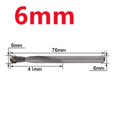 초경합금 드릴 비트 스테인레스 스틸 금속 목재 플라스틱 적합 전문 수공구 3-10mm 1 개, 01 Ship Within 24 Hours, 01 빠른  Mainland, 03 1pc 6mm