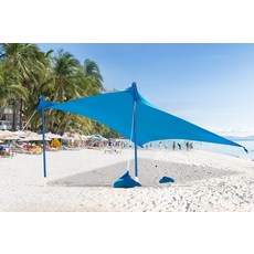 해변 캠 여행을 ABCCANOPY 휴대용 일광 쉼터7x7 FT 이 블루, kelly green, 10x9