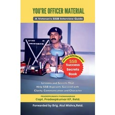 (영문도서)You're Officer Material: A Veteran's SSB Interview Guide: Lessons and Secrets Th... Paperback, Notion Press, English, 9798899845321