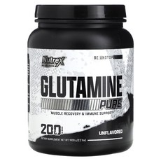 Nutrex Research 글루타민 드라이브 무맛 2.2 lbs (1000 g), 1개, 1kg