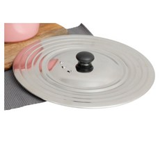 BSI 스텐 후라이팬 뚜껑 멀티 커버 다용도 냄비 덮개, 1개