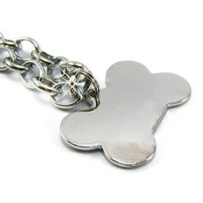 반려동물 문펫 뼈다귀 인식표 소형 각인없음 jck+0458qW, 각인없음 30cm