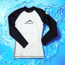 쥬얼포레 여성 래쉬가드 수영복 루즈핏 여성 래시가드 긴팔 상의