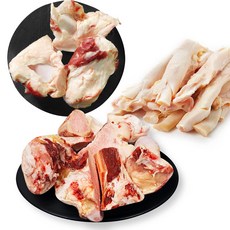 (배터짐) 명절 선물세트 한우사골2kg+곡물 도가니 2kg+곡물 소스지 2kg, 1개