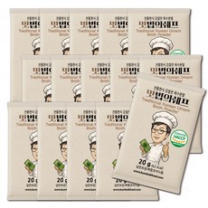 금복식품 맛법의쉐프20g 15개입 부드럽고 진한 전통 사골 육수분말 간편한 국물분말 간편육수, 15개