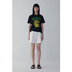 [백화점 정품] 보브 라임 프린트 하프 슬리브 티셔츠 7115240603